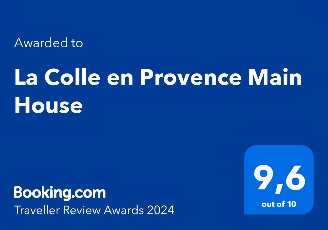 La Colle En Provence Main House Villa Sigonce Екстериор снимка